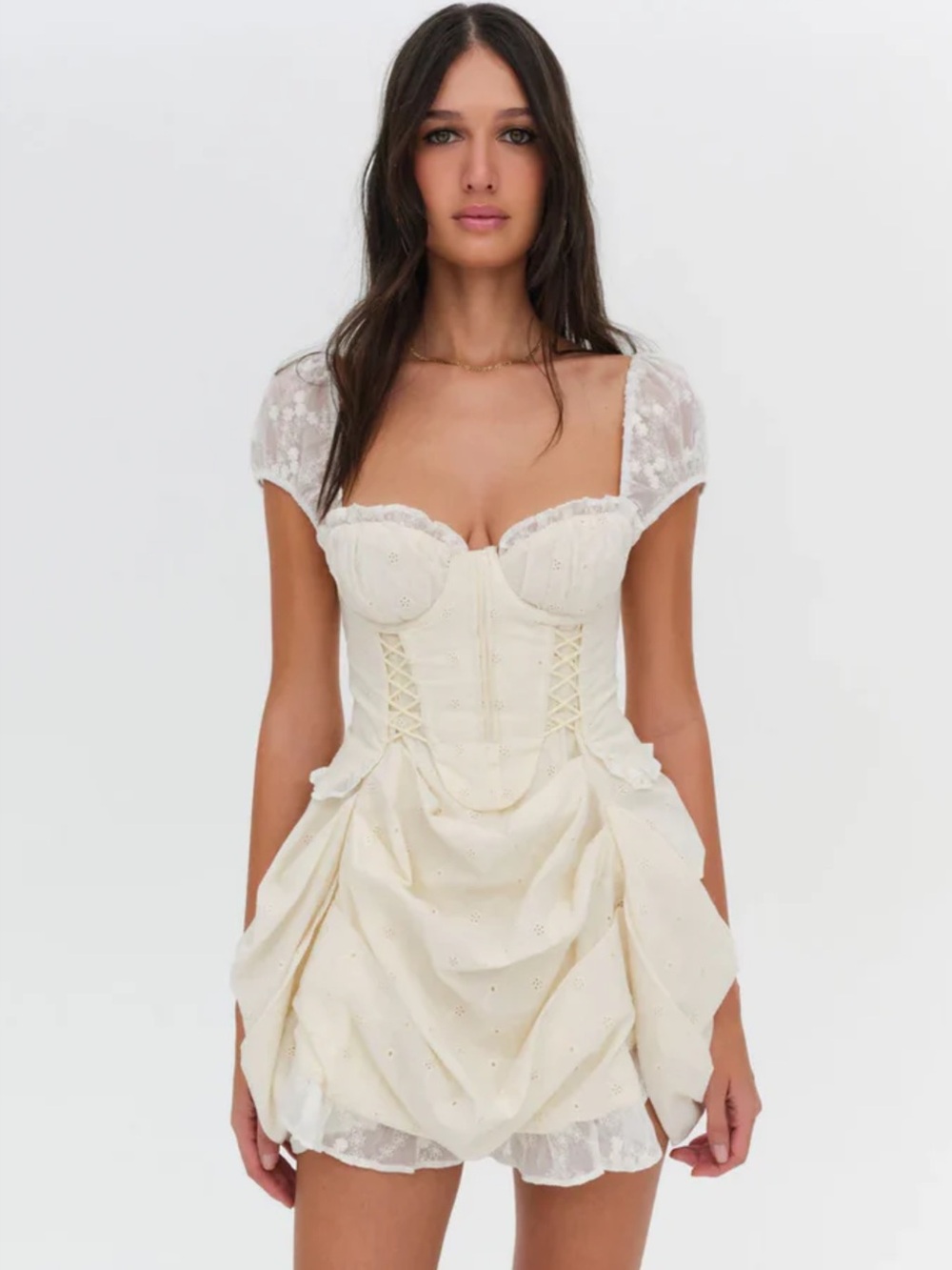 For Love & Lemon Morgan Mini Dress